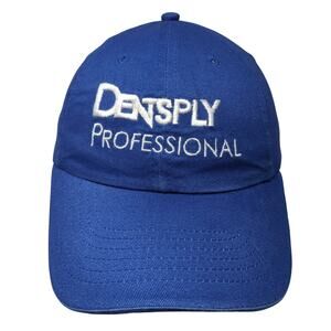 Densply Professional Baseball Cap Blue One Size Adjustable Embroidered Norwood